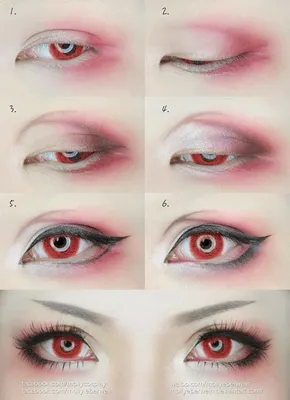 Anime eye makeup, Cosplay makeup tutorial, Cosplay makeup