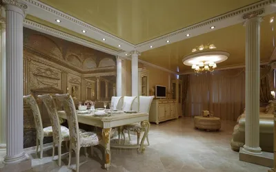 Ремонт квартиры в античном стиле под ключ в Москве, цена за кв. метр