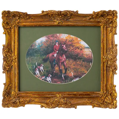Антикварная рамка для фото, Европа, 19 век, дерево, бронза.