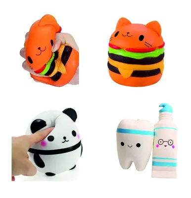 Игрушка антистресс для рук мячик-мялка для детей, 2 шт - купить с доставкой  по выгодным ценам в интернет-магазине OZON (662361288)