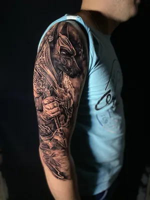 Татуировка Анубис в цвете , …» — создано в Шедевруме