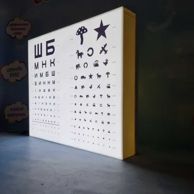 Набор таблиц для проверки зрения (Аппарат Ротта) АР-1М, Осветитель таблиц  для проверки остроты зрения (ID#1881797110), цена: 3750 ₴, купить на Prom.ua