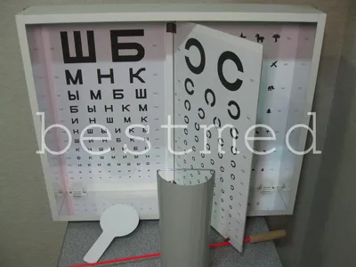 Аппарат Ротта осветитель таблиц для проверки зрения с 5-ти метров. Таблица  вертикальная с дуохромным тестом (ID#1852426208), цена: 8900 ₴, купить на  Prom.ua