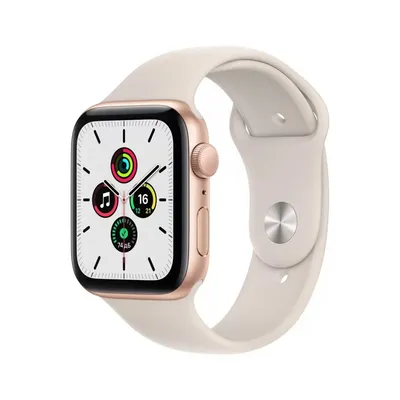 Купить Смарт-часы Apple Watch SE GPS 44mm Gold Aluminium/Starlight Sport в  Екатеринбурге по низкой цене гарантия