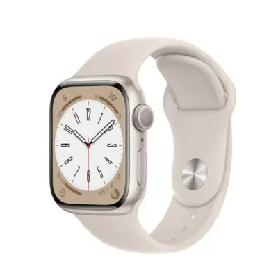 Часы Apple Watch Series 8 GPS + Cellular 45 мм, корпус нержавеющая сталь  серебро, миланский сетчатый браслет серебристый — AppleGod