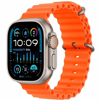 Buy Apple Watch Ultra 2 GPS + Cellular, 49mm Titanium Case with Blue/Black  Trail Loop - M/L - Apple