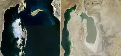 Площадь Аральского моря увеличилась на 40%