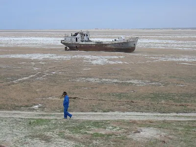 Площадь Аральского моря увеличилась на 40%