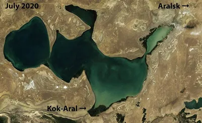 Уровень Аральского моря поднялся - новости Kapital.kz