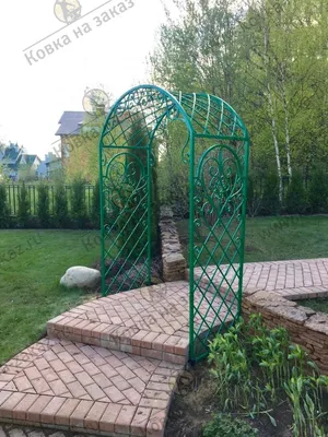 Кованые арки фото цена | Каталог металлических садовых арок на заказ 2024  :: «СТУДИЯ КОВКИ'MD»