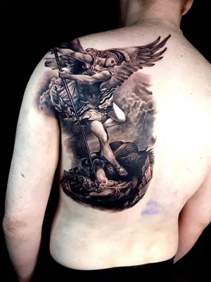 Pin by Maryraul Medellin on raul | Archangel tattoo, St michael tattoo,  Archangels