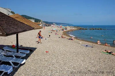 Обзор пляжей в Архипо-Осиповке с фото, и в каком месте лучше остановиться