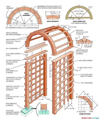 Арка пергола садовая деревянная в интернет-магазине Ярмарка Мастеров по  цене 12500 ₽ – PB1HMBY | Арки садовые, Тихвин - доставка по России
