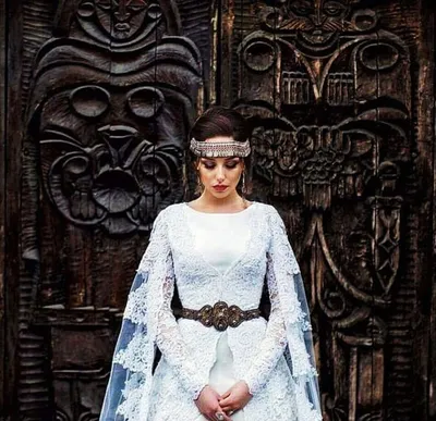 Армянское свадебное платье - 71 фото
