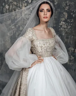 Свадебные платья армянские пышные - 74 фото