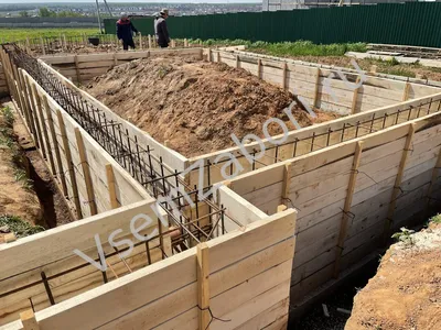 Строительство ленточного фундамента в Ростове-на-Дону: цена от 13 000 р