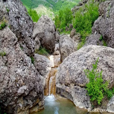 Арпатские водопады в урочище Панагия (с.Зеленогорье) | Крым Фотосказка