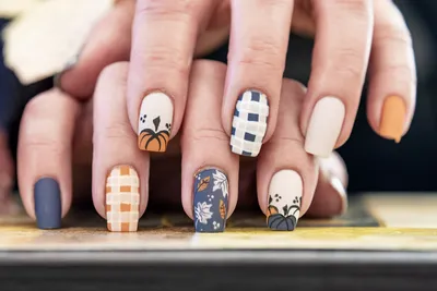 57 Cute Thanksgiving Nails Ideas and Nail Art Designs for 2023