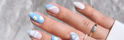 Simple Nail Art on Natural Nails : r/Nails