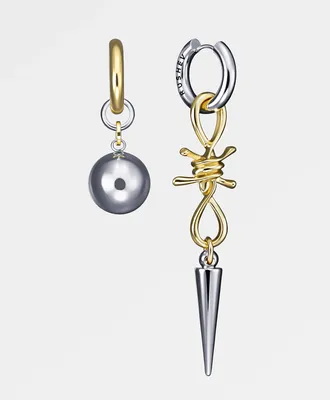 Яркие оригинальные асимметричные серьги «Винни Пух» из янтаря в  интернет-магазине янтаря