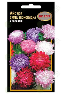 Семена Астра Монпасье розовая 0,2г Аэлита - купить в интернет магазине  ХозСити по низким ценам