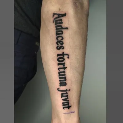 Тату надписи - VeAn Tattoo