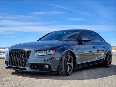 2011 Audi A4 Quattro with 19x9.5 35 ESR Rf2 and 245/35R19 Nitto Neo Gen and  Coilovers | Custom Offsets