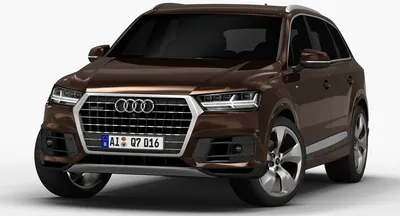 Audi Q7 2020 - лекало салона