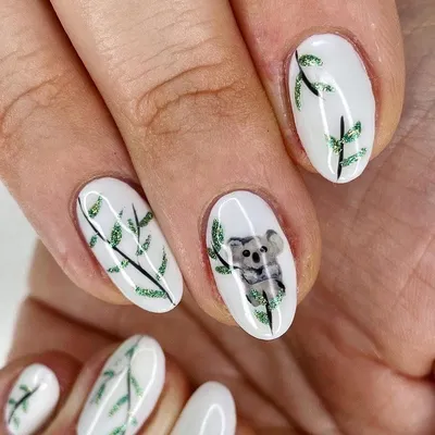 Australia Day Nails – Scratch