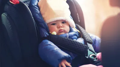 Автолюлька 0+ (до 13кг) Happy Baby Skyler V2 с капюшоном и ручкой для  переноски