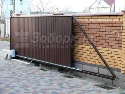 Автоматические ворота по низким ценам - купить в Москве с установкой -  Заборкин