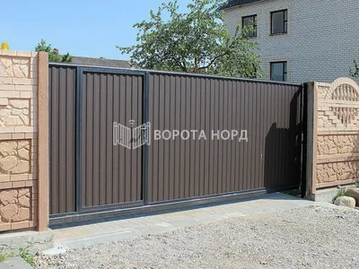 Автоматические откатные ворота 5 метров - купить в Кингисеппе по цене 99887  руб.
