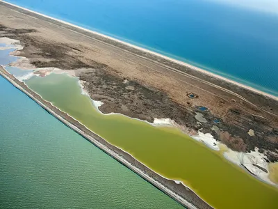 ОТДЫХ НА АЗОВСКОМ МОРЕ ЗИМОЙ на Арабатской Стрелке и в Геническе