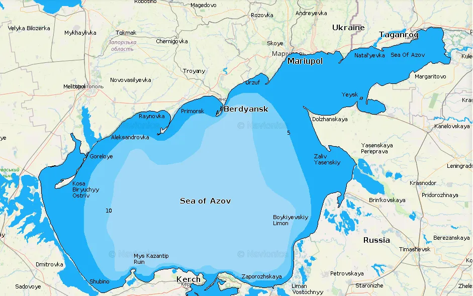 Азовское море на карте. Местонахождение Азовского моря. Азовское море на карте России. Карта Азовского моря с городами.