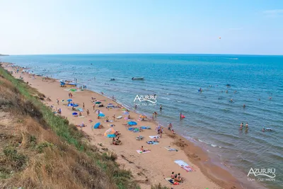 Пляжи в Кучугурах и окрестностях посёлка, Азовское море