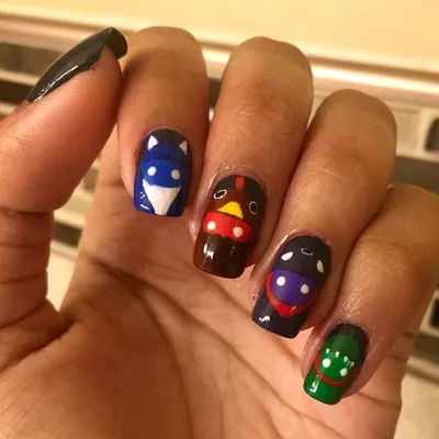 montgomery brawl full set nails｜TikTok Search