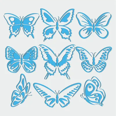 Фотообои Бабочки на стене №dec-2139 - цена, фото, отзывы | АВС-Decor