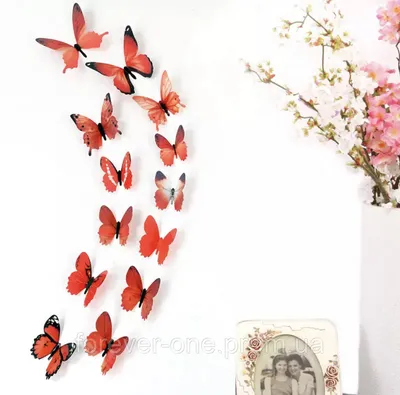 Купить Новинка, 18 шт./лот, хрустальные бабочки, 3d стикер на стену,  красивая бабочка для гостиной, для детской комнаты, настенные наклейки,  украшение для дома | Joom