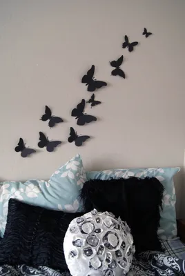 3D бабочки для декора 12 шт, ажурные наклейки - бабочки на стену, бабочки  для штор. Золото 6. (ID#1121001262), цена: 70 ₴, купить на Prom.ua