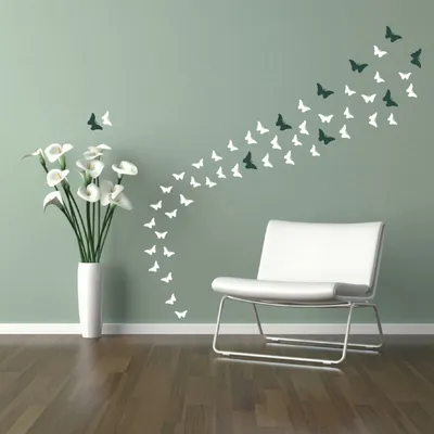 Разноцветные бабочки на стене. Набор разноцветных бабочек. Декоративные  бабочки. 3D бабочка наклейки. Бабочки (ID#1949191147), цена: 399 ₴, купить  на Prom.ua
