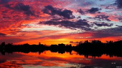 Багровый закат в степи | Anton Vakulenko | Flickr