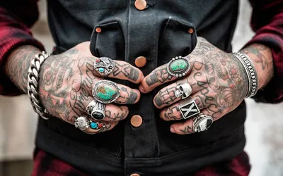 Татуировки байкеров, которые способны выражать все их естество и жизненную  позицию. | ВКонтакте