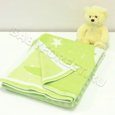 Baby Nice Плед 100х140 одеяло байковое для новорожденных