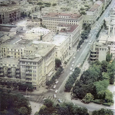 Баку — Старые фотографии (троллейбус) — Фото — Городской электротранспорт