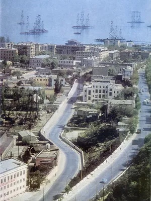 Баку — Старые фотографии (троллейбус) — Фото — Городской электротранспорт