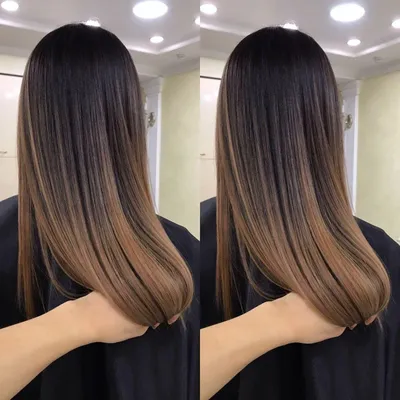 V-образный Балаяж (2 points Balayage) Это способ градиентного окрашивания,  в результате которого волосы выглядят,.. | ВКонтакте