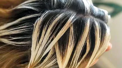 Легкий БАЛАЯЖ. Техника окрашивания натуральных волос. - YouTube