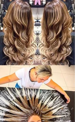 Окрашивание волос Балаяж - цена в Москве, виды балаяжа, фото до и после