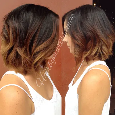 The Absolute Top 25 Bob Haircuts For Trendy Girls! | Brown blonde hair,  Brunette hair color, Brown balayage bob