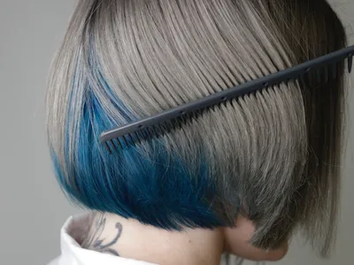 Окрашивание Ombre Hair (омбре, балаяж, растяжка цвета) - «Балаяж на каре.  Блонд+Каштан.» | отзывы